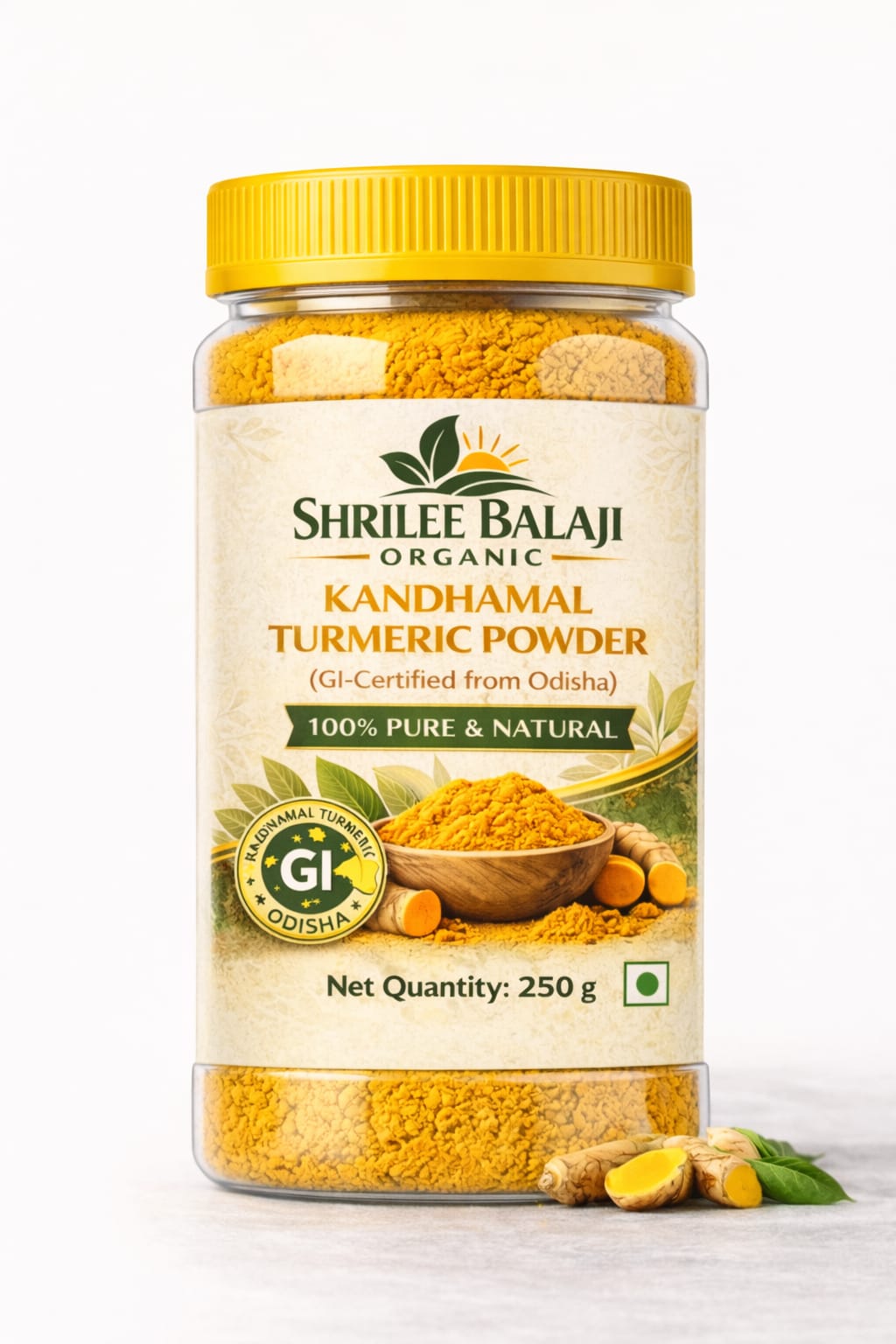 Premium Kandhamal Turmeric Powder